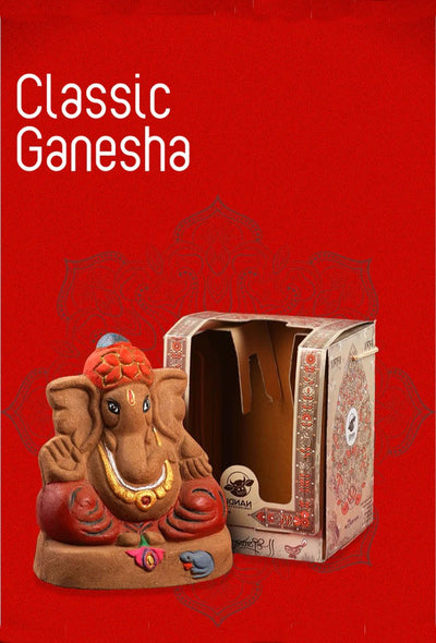 Coloured Ganesha