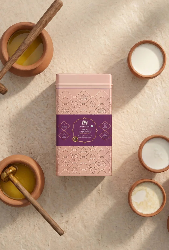Native Gir (A2) Ghee - Tin Pack