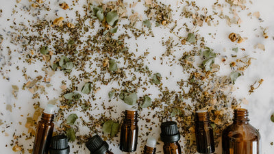 DIY natural air freshener eliminating bad odors in a home setting. 
