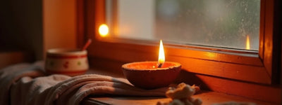 7 Stunning Diyas to Transform Your Yoga Space 