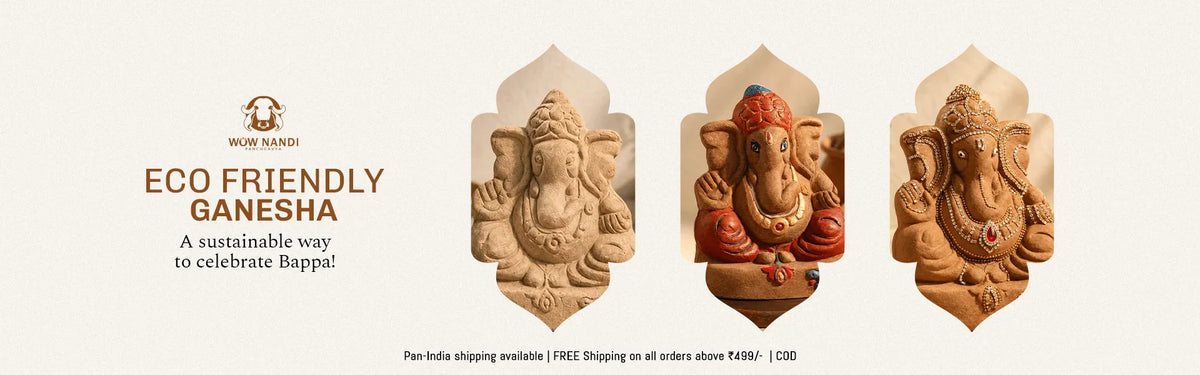 Eco-Friendly Panchgavya Ganesha