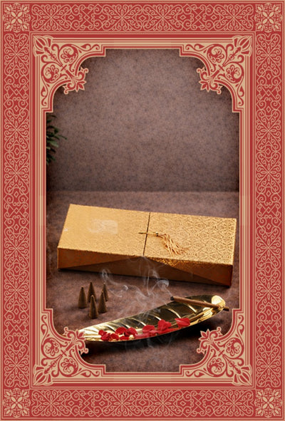 Asopalav Gift Box (25 Dhoop Sticks and 25 Dhoop Cones)