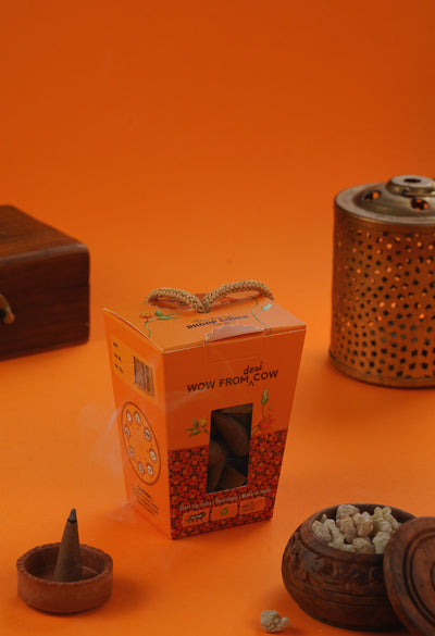Destress Vedic Cones (Pack of 3) - Guggal, Kevda, Amber