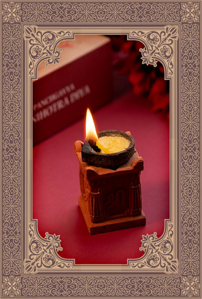 Nandi Panchgavya Diya (Pack of 2)