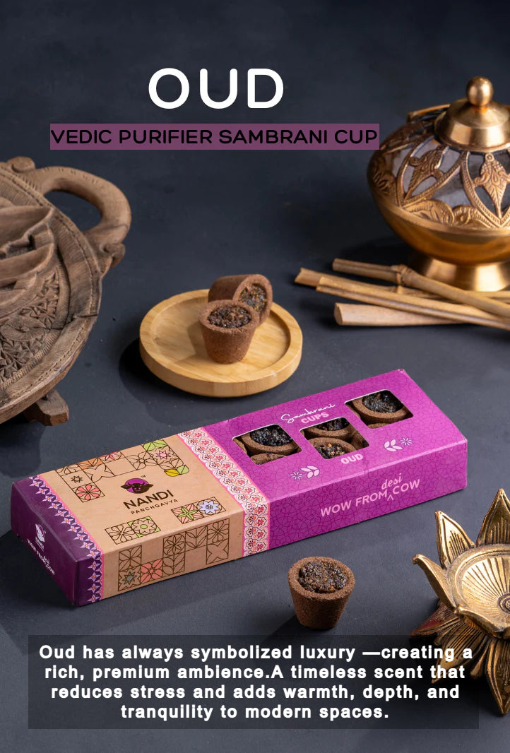 Vedic Purifier Sambrani Cups