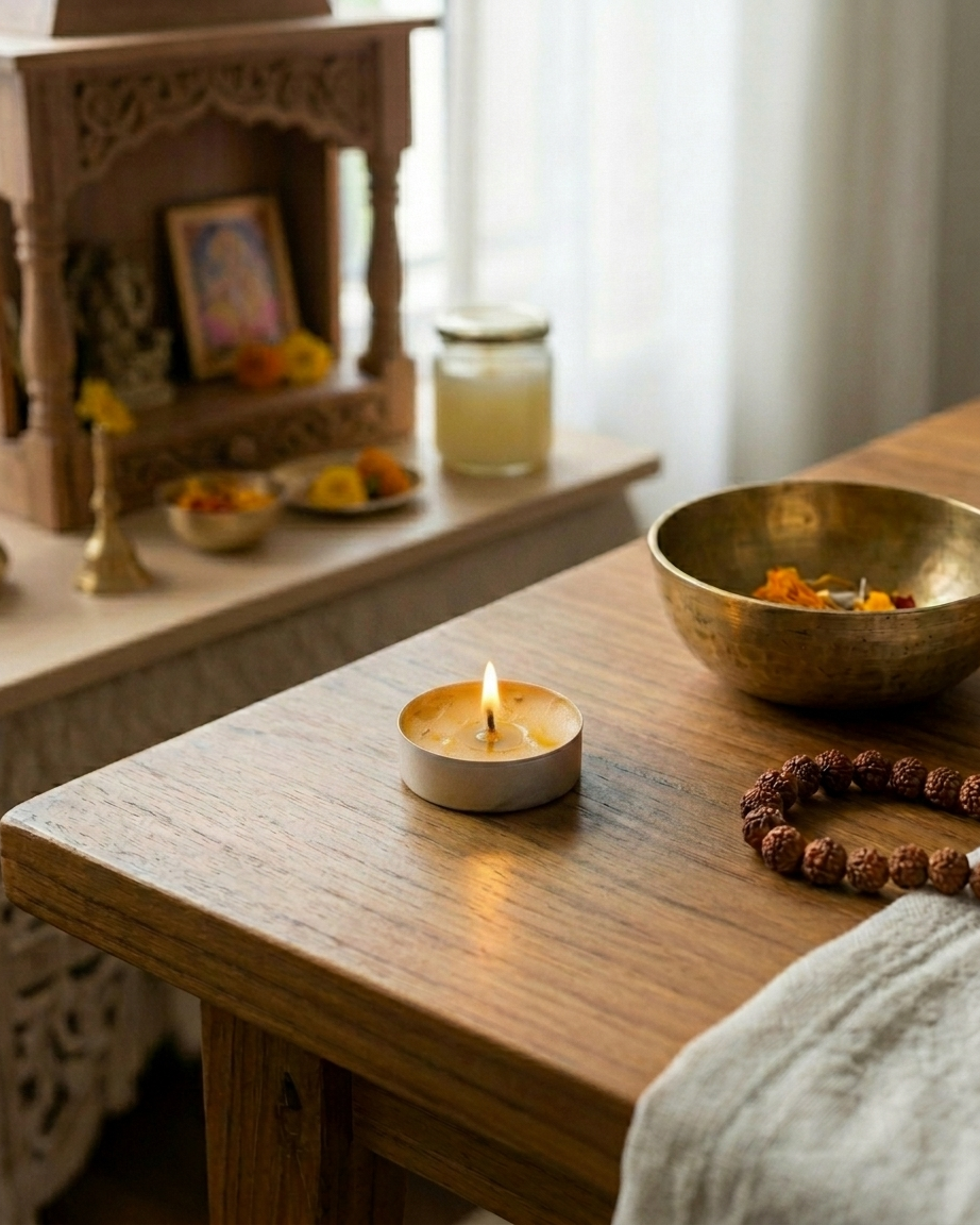 Divine Wellness T-Light Candle