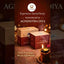 Panchgavya Agnihotra Diya Family Pack (2 x 28 Diyas)