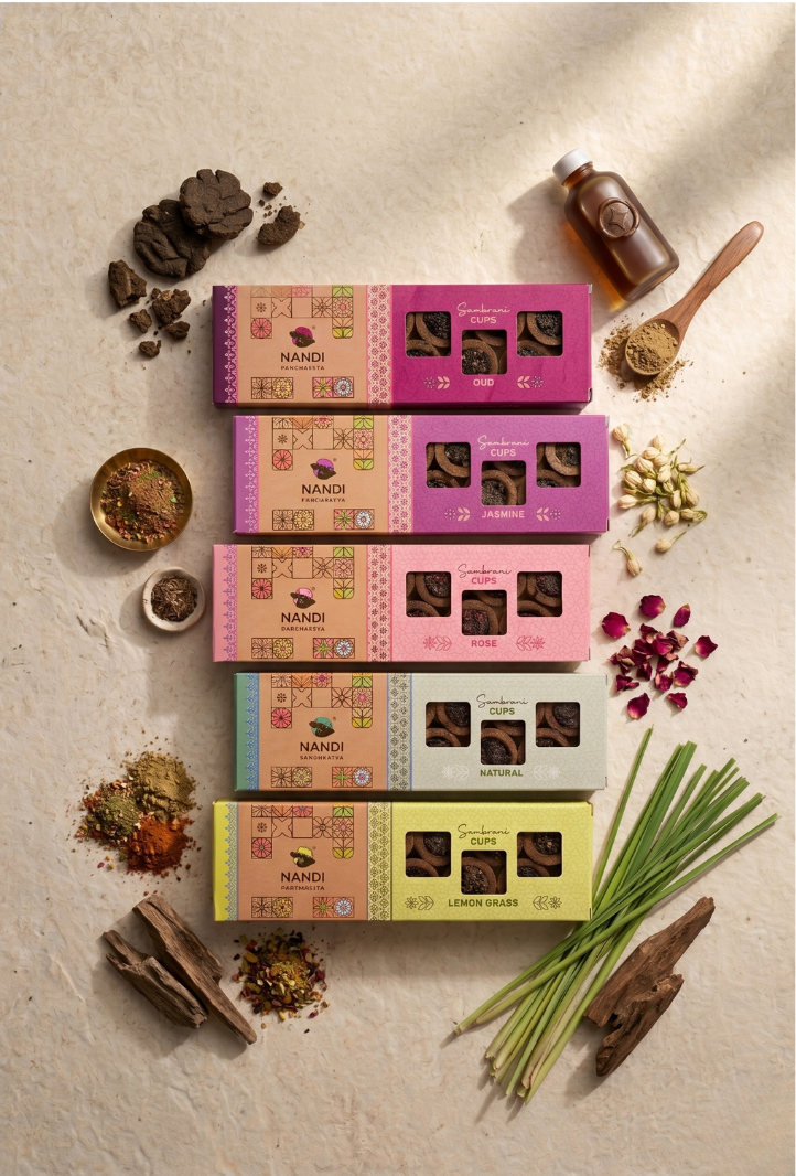 Vedic Purifier Sambrani Cups