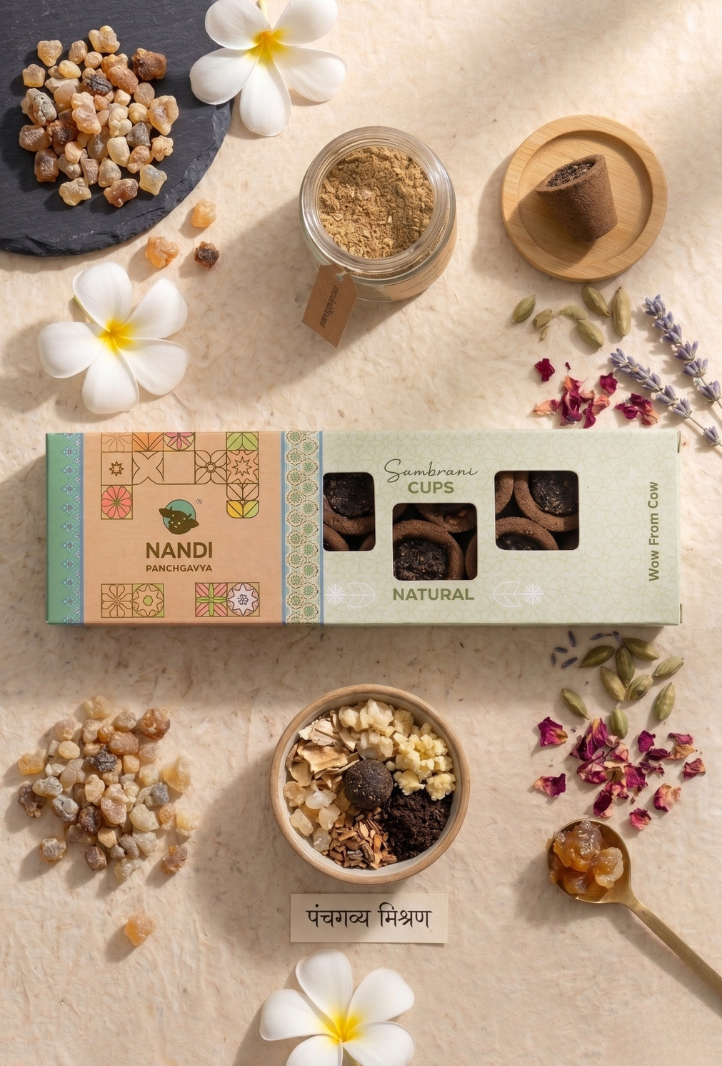 Vedic Purifier Sambrani Cups