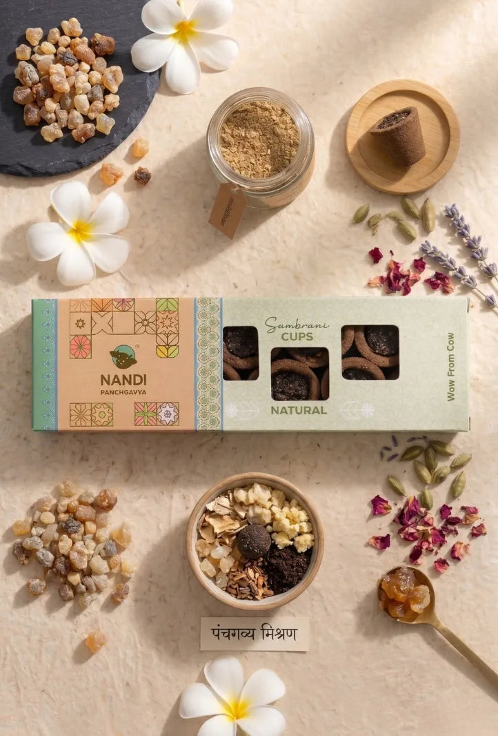 Vedic Purifier Sambrani Cups