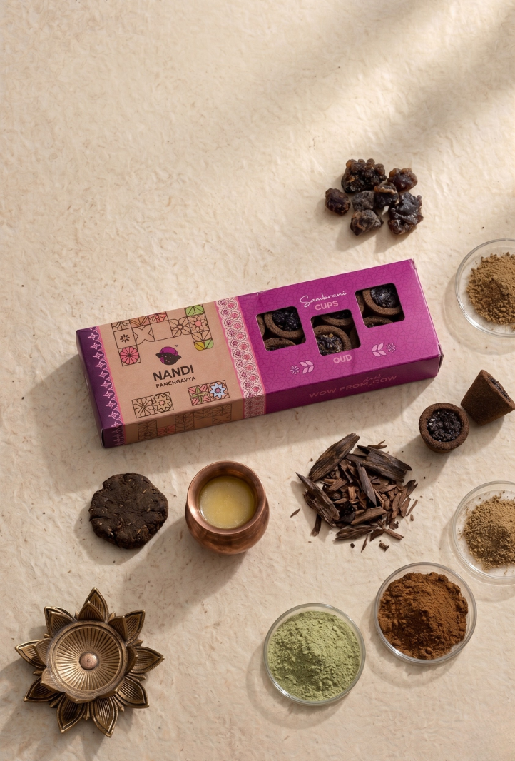 Vedic Purifier Sambrani Cups