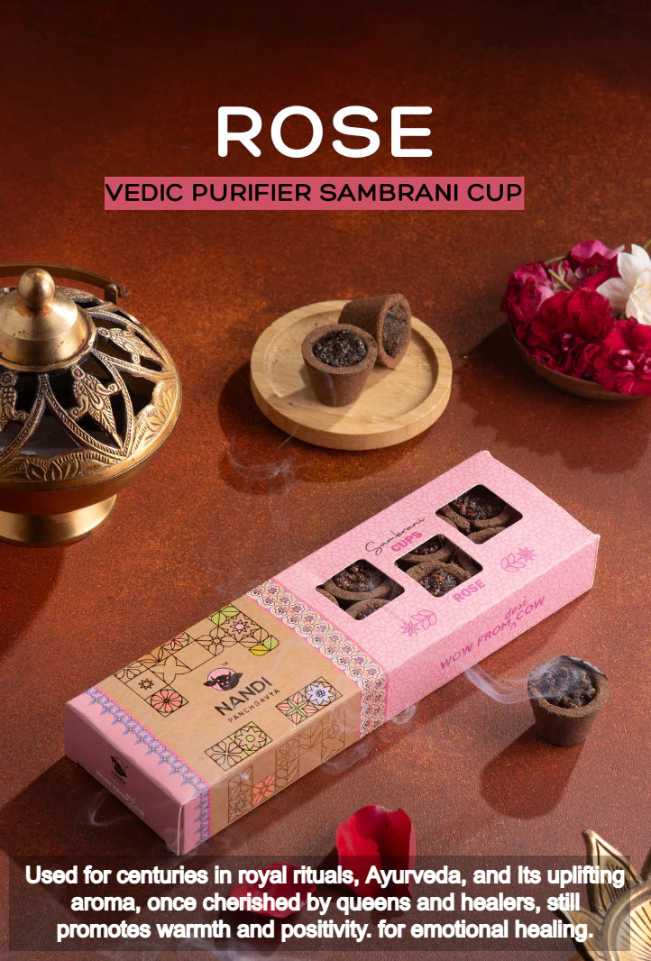 Vedic Purifier Sambrani Cups